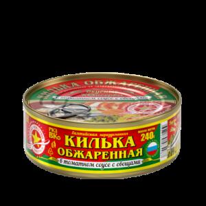 ВК Килька балт.неразд.обжар. с овощами в том.соусе 240г 1*24 ключ