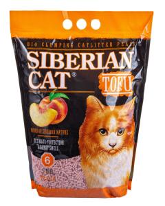 Сибирская Кошка Тофу Персик 6л
