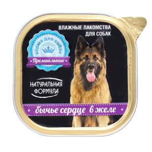 Натуральная Формула 300г д/соб. Бычье сердце в желе 1*10