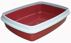 Туалет для кошек МЯУС с бортиком Сибирская Кошка