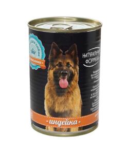 Натуральная формула д/соб. Индейка 410г 1*12