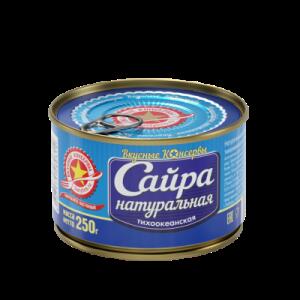 ВК Сайра натур тихоок. 250г 1*12 ключ