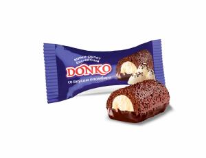 Мини-рулет бискв. Донко со вкусом Пломбира 2,1кг