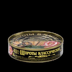 ВК Шпроты в масле 160г ключ 1*24
