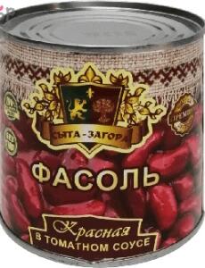 Сыта-Загора Фасоль красная в т/с 425мл 1*24