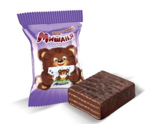 Конфеты Мишаня шоколадный вкус 2кг