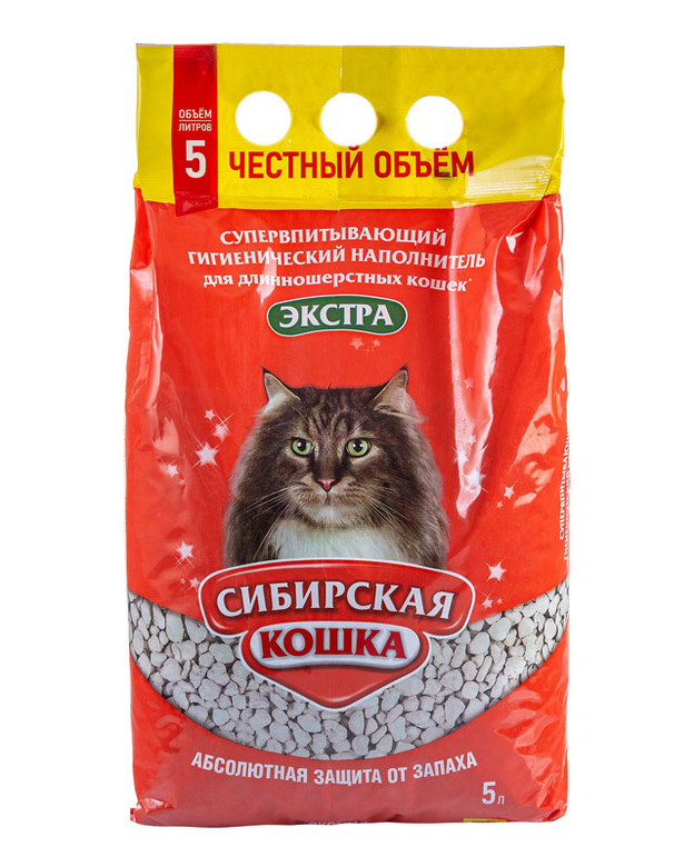 Сибирская Кошка Экстра д/длиношерс.кошек 5л